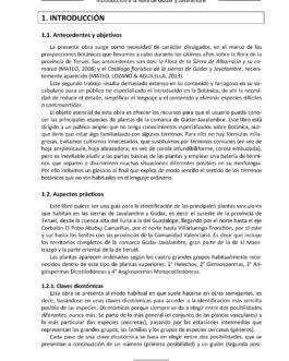 Introducción a la flora de las sierras de Gúdar y Javalambre (Teruel)