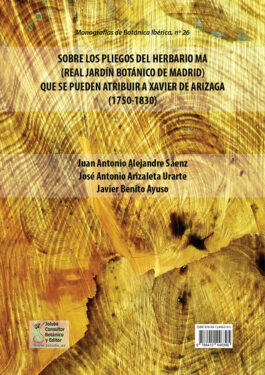 Sobre los pliegos del herbario MA (Real Jardín Botánico de Madrid) que se pueden atribuir a Xavier de Arizaga (1750-1830)