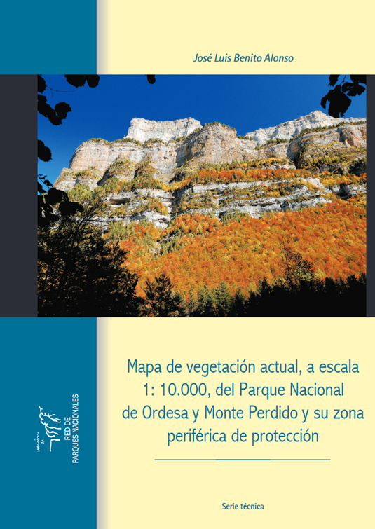 Hábitats del Parque Nacional de Ordesa y Monte Perdido, e. 1:10.000. Mapa de vegetación y manual