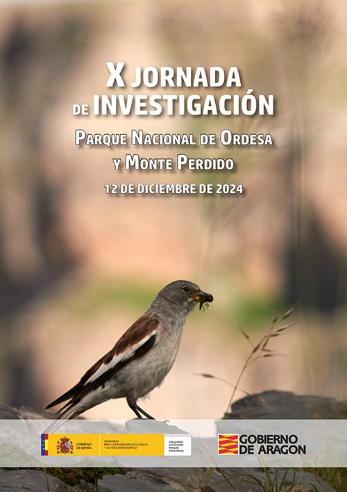 X Jornada de Investigación. Parque Nacional de Ordesa y Monte Perdido